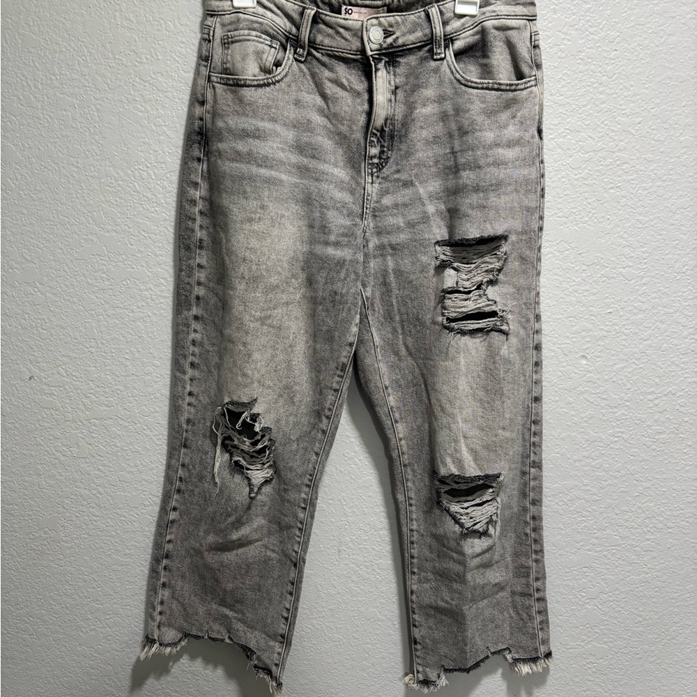 SO Faded Black Denim